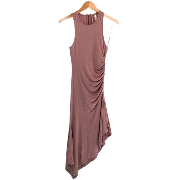 Daily Practice by Anthropologie Sleeveless Side-Ruched Dress NWT - Picture 9 of 13